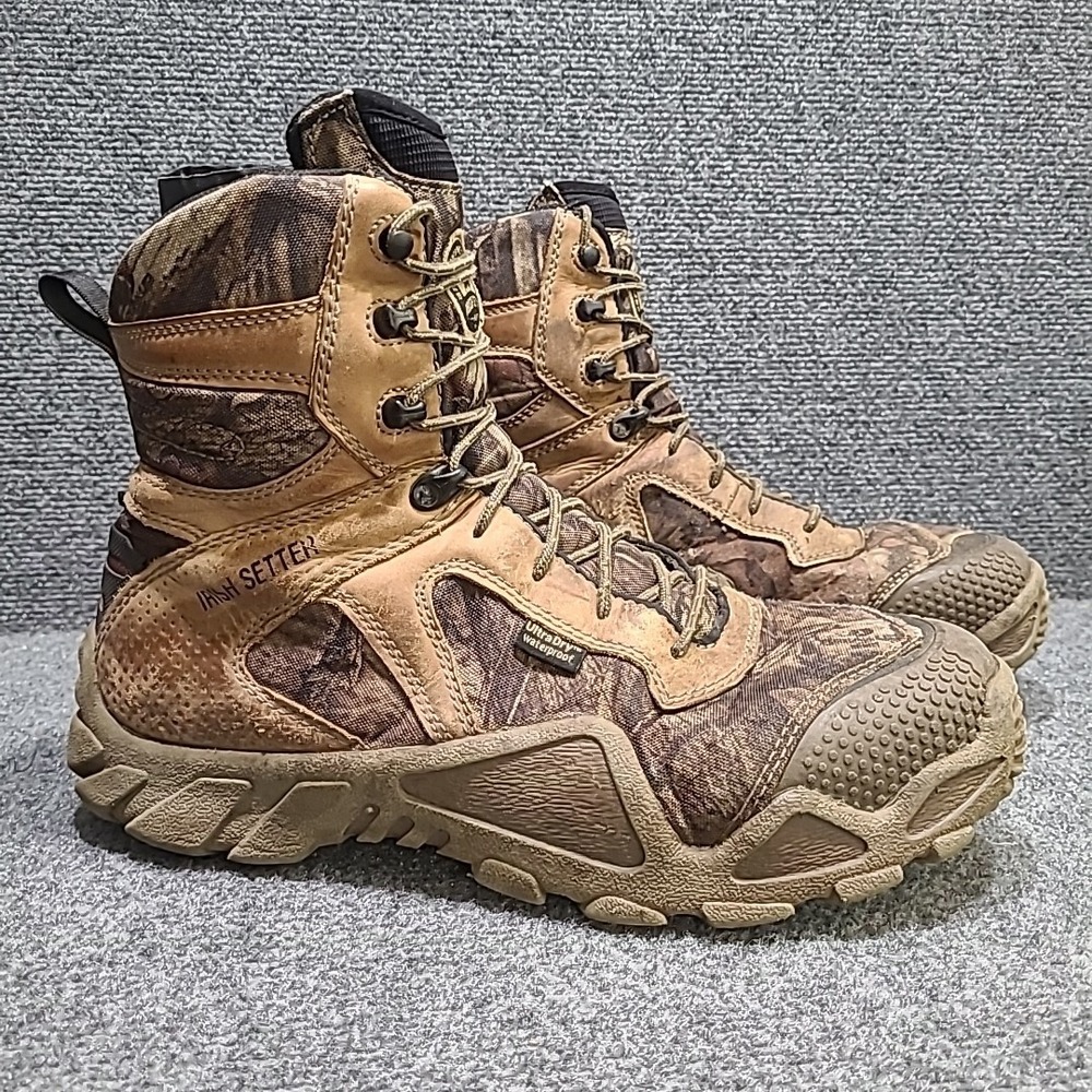 IRISH SETTER Mens Camo Print ScentBan Boots 2868 US Size 12 - Picture 4 of 16